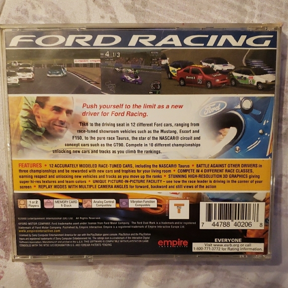 Ford Racing PlayStation Game - Picture 6 of 6